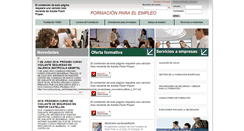 Desktop Screenshot of fundaciontrefor.com